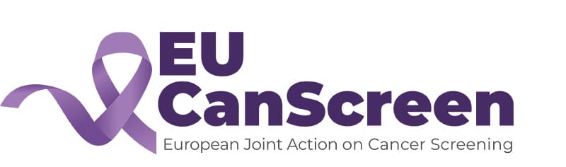 Logotipo EUCanScreen - Implementation of cancer screening programmes