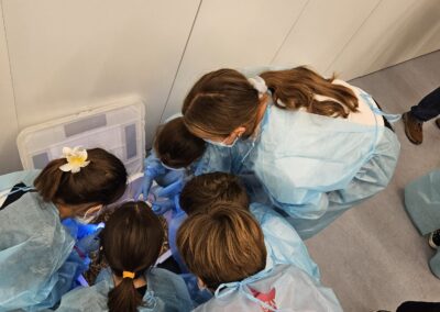 Equipo del IACS en la Noche de la investigación en Caixaforum 2024